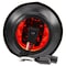 Truck-Lite 10 Series, Low Profile, Led, Red Round, 8 Diode, Marker Clearance Light, Pc, Black Pvc Grommet 10076R - alternate 2